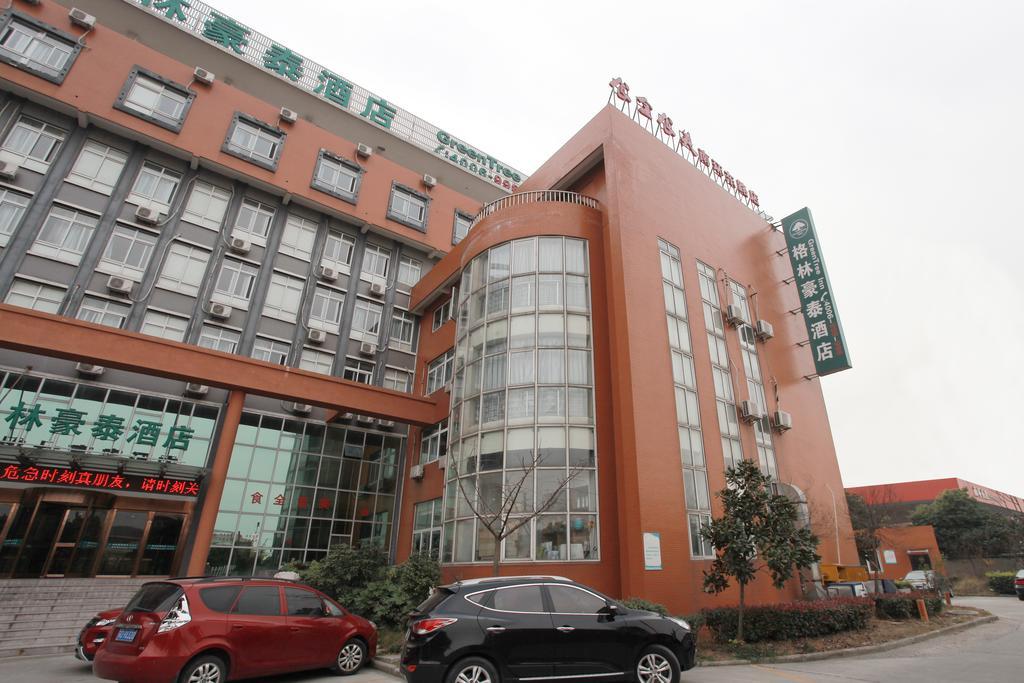 Greentree Inn Jiangsu Changzhou Liyang East Nanhuan Road High Speed Rail Station Business Hotel Exterior foto